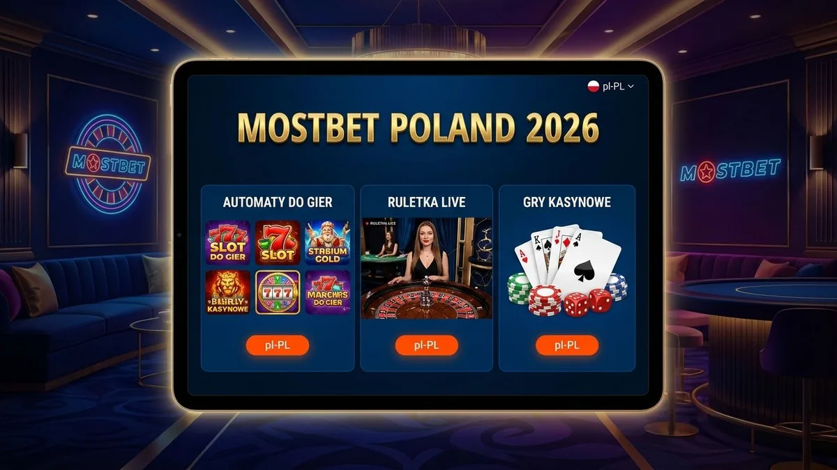 Gry kasynowe Mostbet